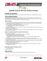 Phillips Manufacturing Company BA3VYL Operating instructions