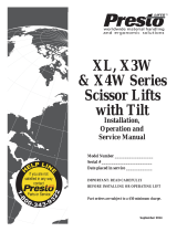 Presto Lifts XL36-20 User guide