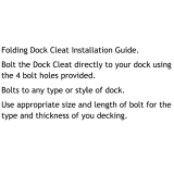 Tommy Docks TD-20240-2 Installation guide