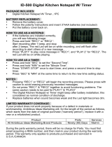 Doberman Security ID-500 User manual