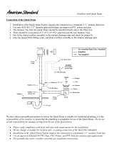 American Standard 2848.403.WLW-PC Operating instructions