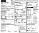 Lutron Electronics DV-600PHW-BLSS Installation guide