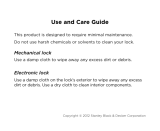 Kwikset 912TNL TRL ZW 15 SMT CP User manual