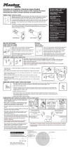 Master Lock DSKP0615D Installation guide