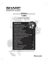 Sharp R-309YW User manual