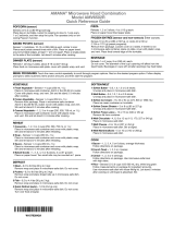 Amana AMV6502RES Installation guide