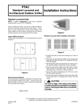 Amana Standard Louvered Grille User manual