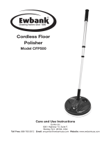 Ewbank CFP500 User guide