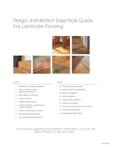 Pergo LF000638 Installation guide