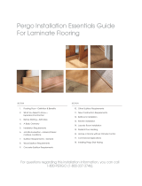 Pergo LF000820 Installation guide