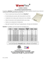 ThermoSoft WX1505-120 Installation guide