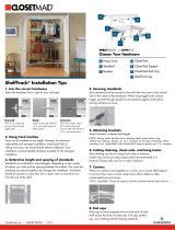 ClosetMaid 1741 Installation guide