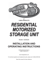 Garage Gator GGR220 Installation guide