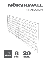 NorskWall NSNW8PK Installation guide