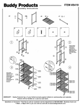 Buddy Products 5418-3 Installation guide