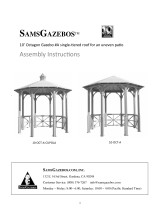 SamsGazebos 10-OCT-A Operating instructions