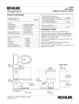 Kohler K-T14429-4-PGD Installation guide