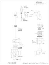 Westbrass 493144HRH-26 Operating instructions