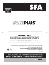 Saniflo 002.087.005 Operating instructions