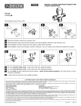 Delta Faucet U4923-RB-PK Installation guide