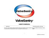 ValveSentry ValveSentry Device Operating instructions