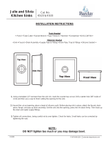 Pegasus KS33 Installation guide