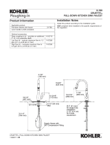 Kohler K-780-VS Installation guide