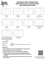 Lyons Industries DKS02ES4-3.5 Installation guide