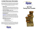 Alpine WCT726 Operating instructions