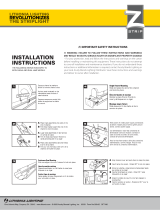 Lithonia Lighting TZR 2 54T5HO MVOLT 1/4 GEB10PS Installation guide