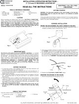 Commercial Electric CER3LICR3730WH Installation guide