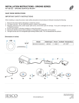 JESCO Lighting KIT-SD122-LINK-A Installation guide