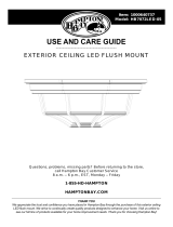 Hampton Bay HB7072LED-05 Installation guide