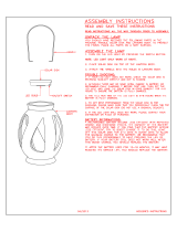 Kenroy Home 60525RED Installation guide