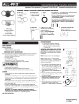 Cooper Lighting FTR1740L Operating instructions