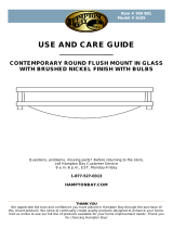 Hampton Bay 6105 Installation guide