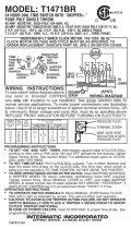 Intermatic T1471BR Operating instructions