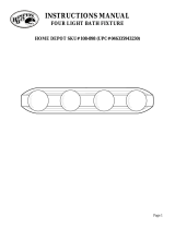 Hampton Bay HB2051-35 Installation guide