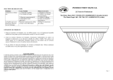 Hampton Bay FZP8012A/WH-8PK Operating instructions