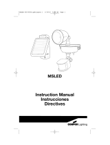 All-Pro P8-MSLED Operating instructions