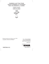 Kohler K-2259-8-96 Installation guide