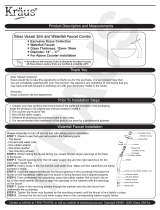 KRAUS C-GV-101-12mm-10SN Installation guide