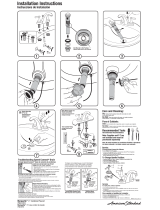 American Standard 7764SF Installation guide