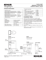 Kohler K-4433-0 Installation guide