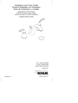 Kohler K-10272-4A-G Installation guide