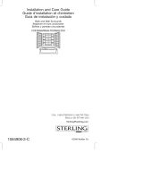Sterling 7110R-5405NC-B-0 Installation guide