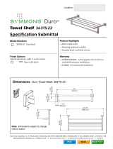 Symmons 363TS-22 Installation guide