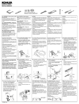 Kohler K-3588-0 Installation guide