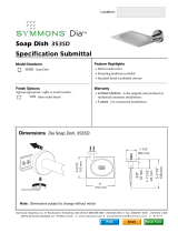 Symmons Industries 353SD Installation guide