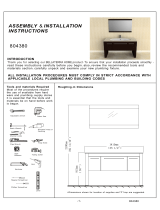 Bellaterra Home 804380-WH Operating instructions
